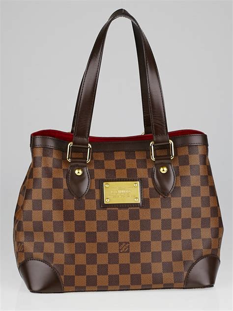 louis vuitton damier canvas hampstead pm bag